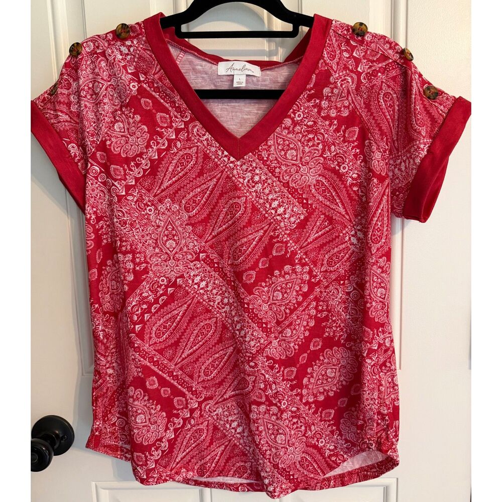 Anneliese Paisley print Shirt size L